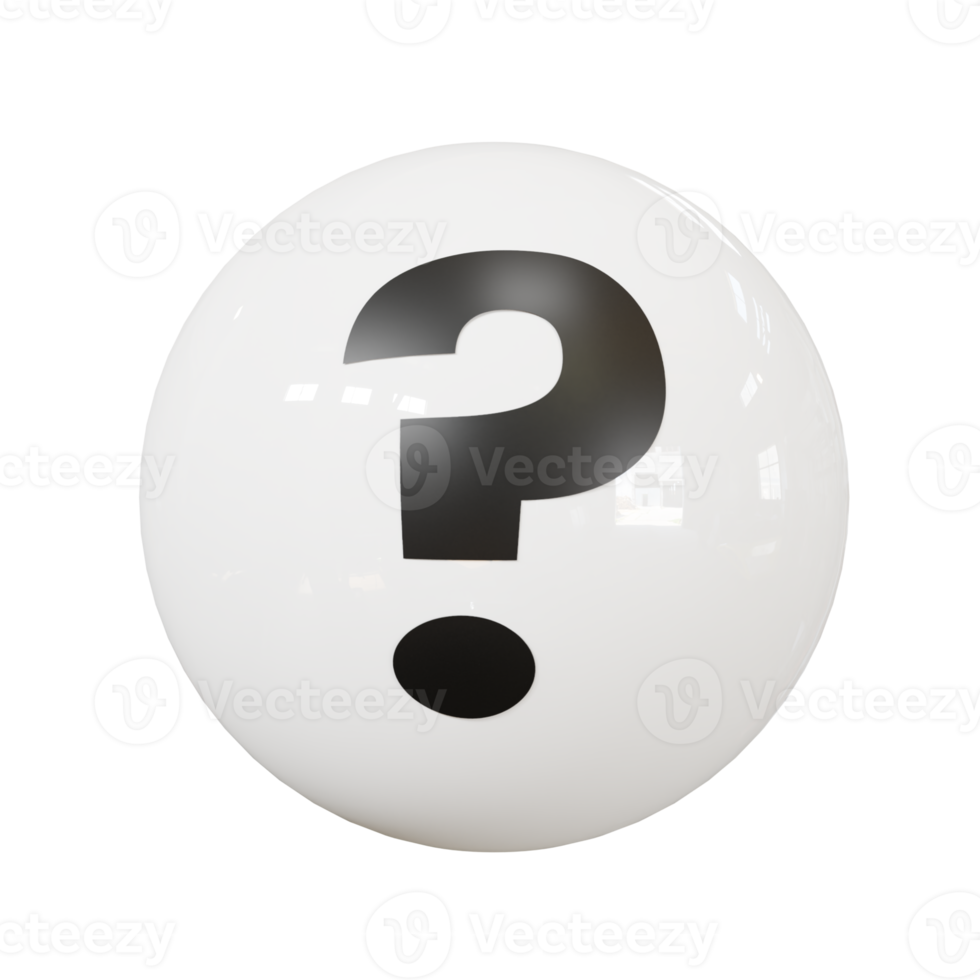 Ball question mark png