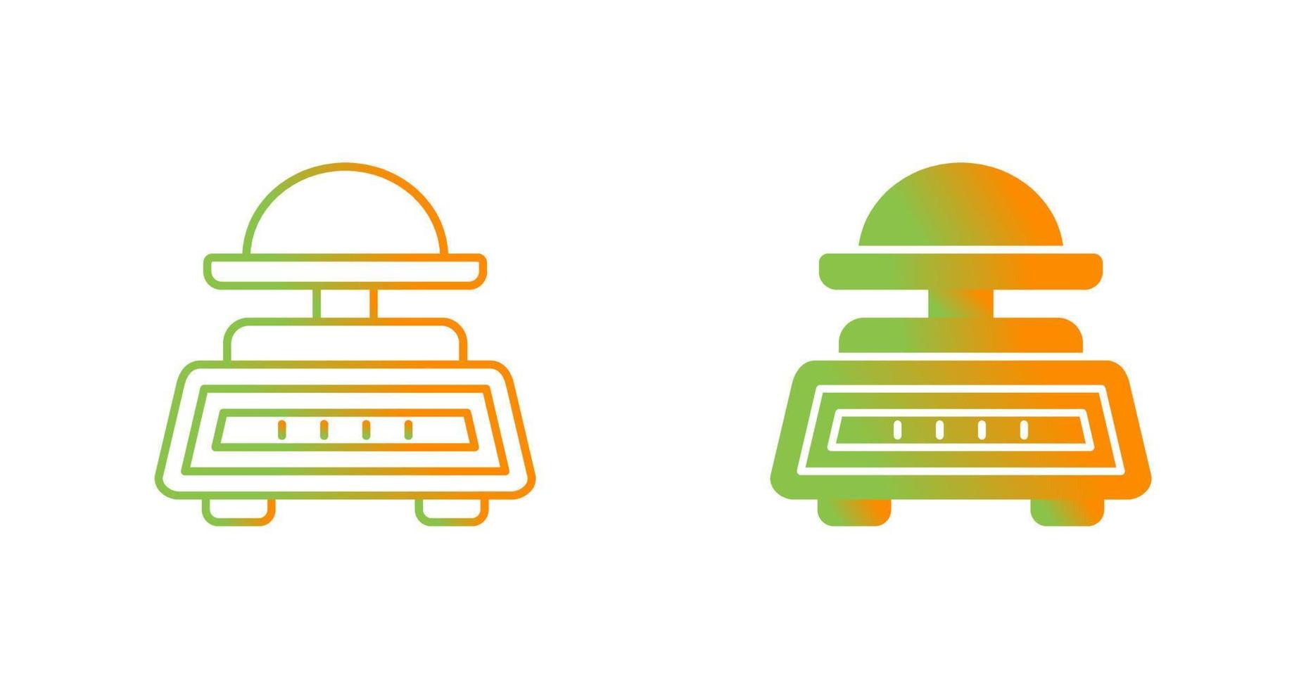 Kitchen Scale Vector Icon