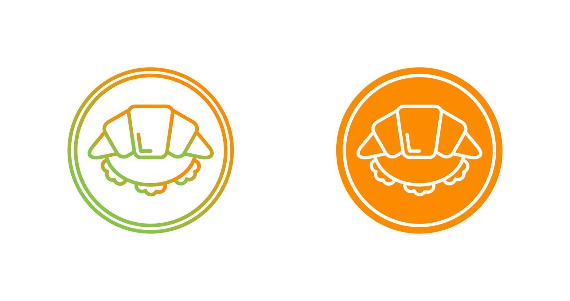 Croissant Vector Icon