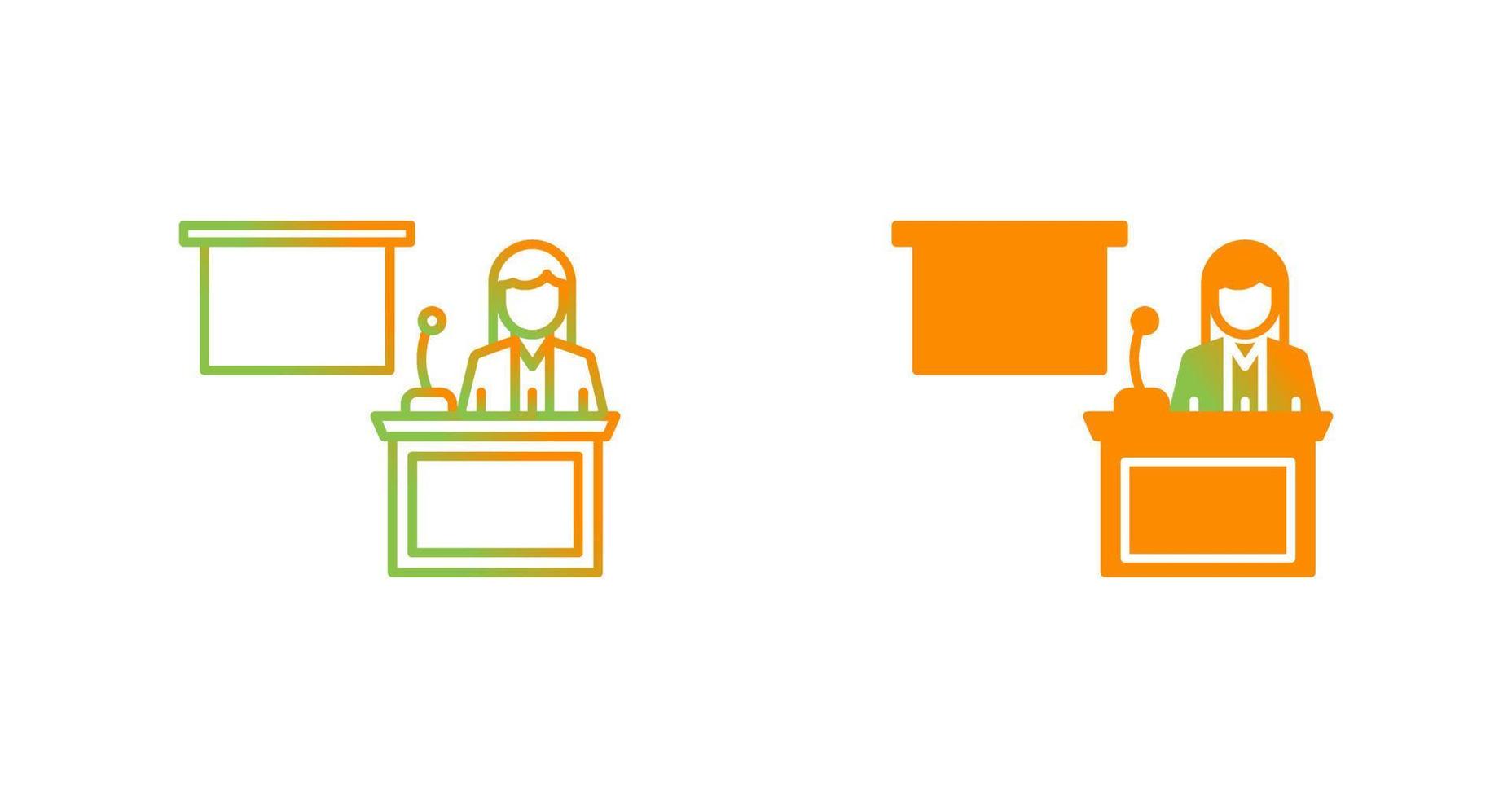 Conference Vector Icon