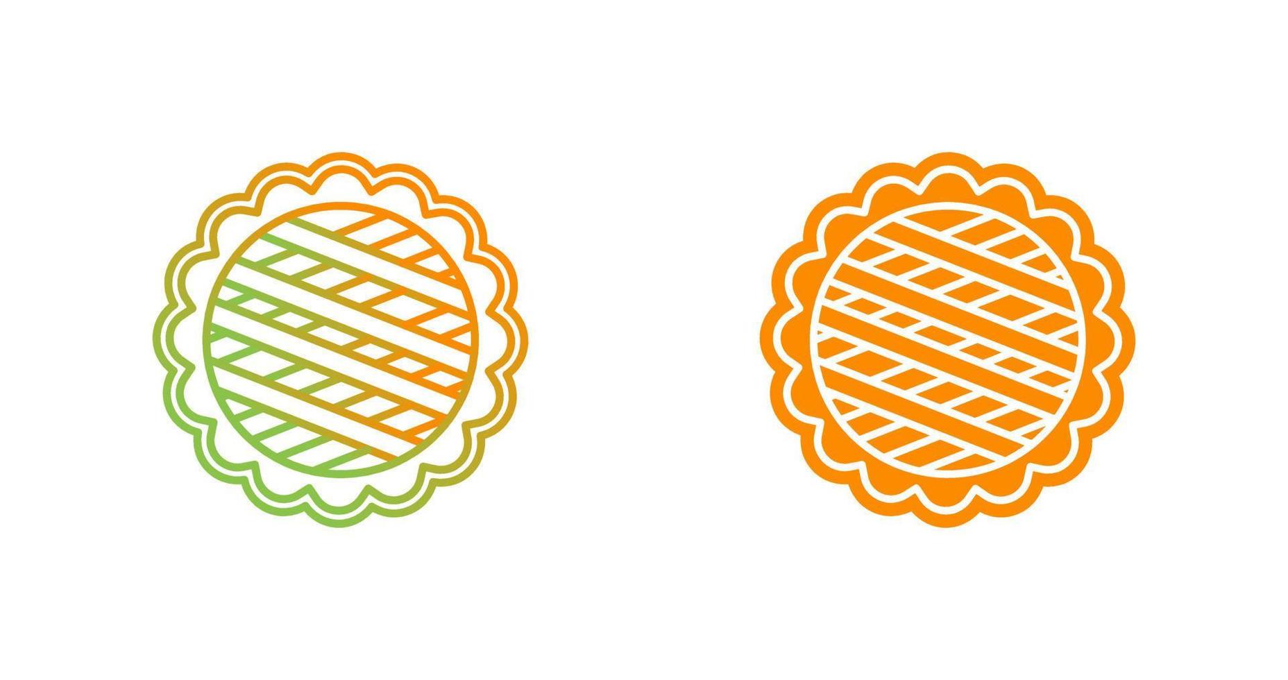 Apple Pie Vector Icon