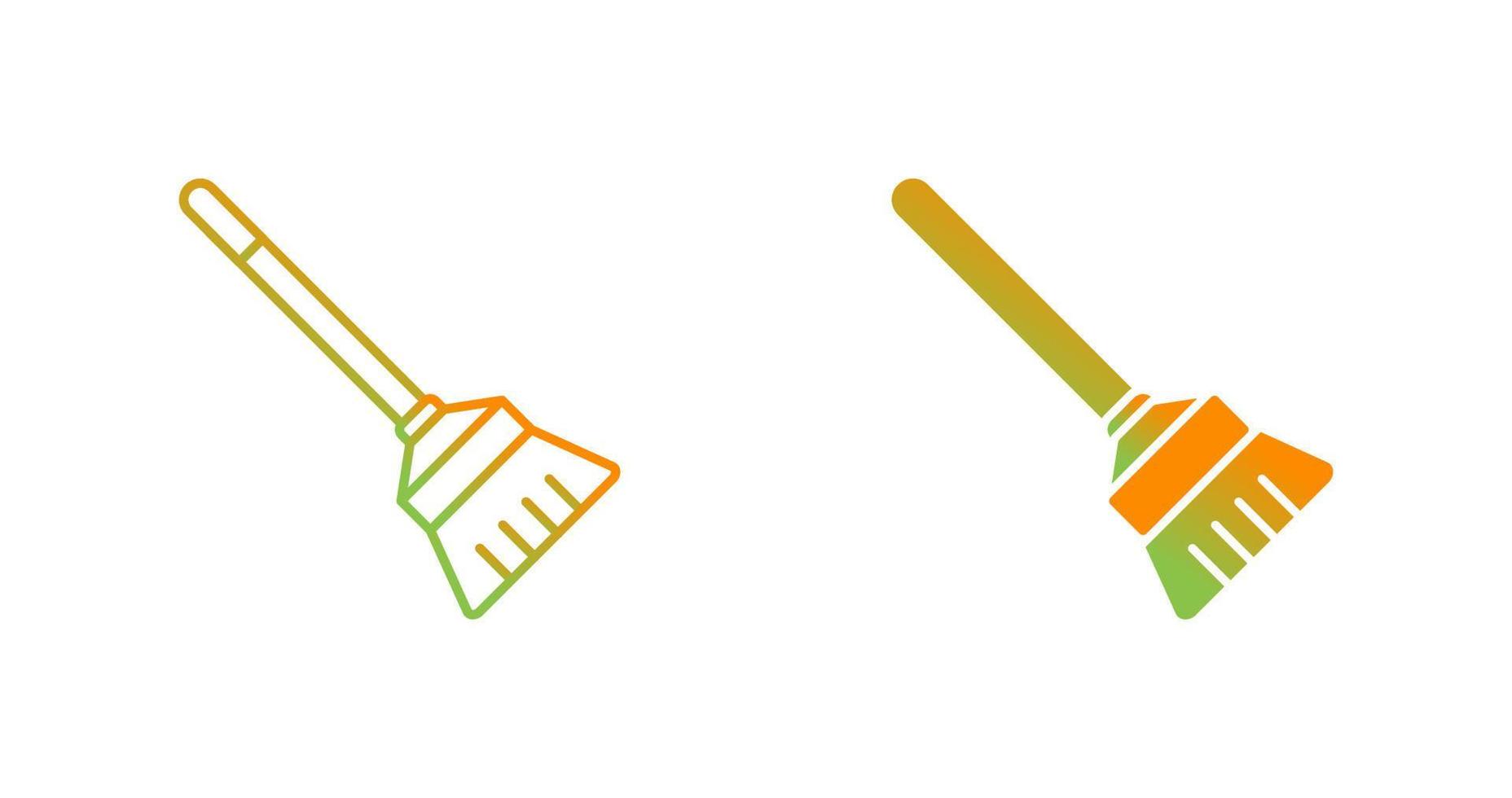 Broom Vector Icon