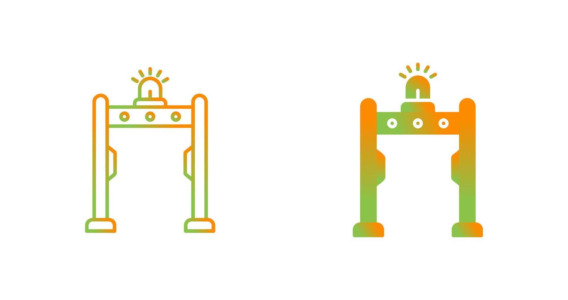 Metal Detector Vector Icon