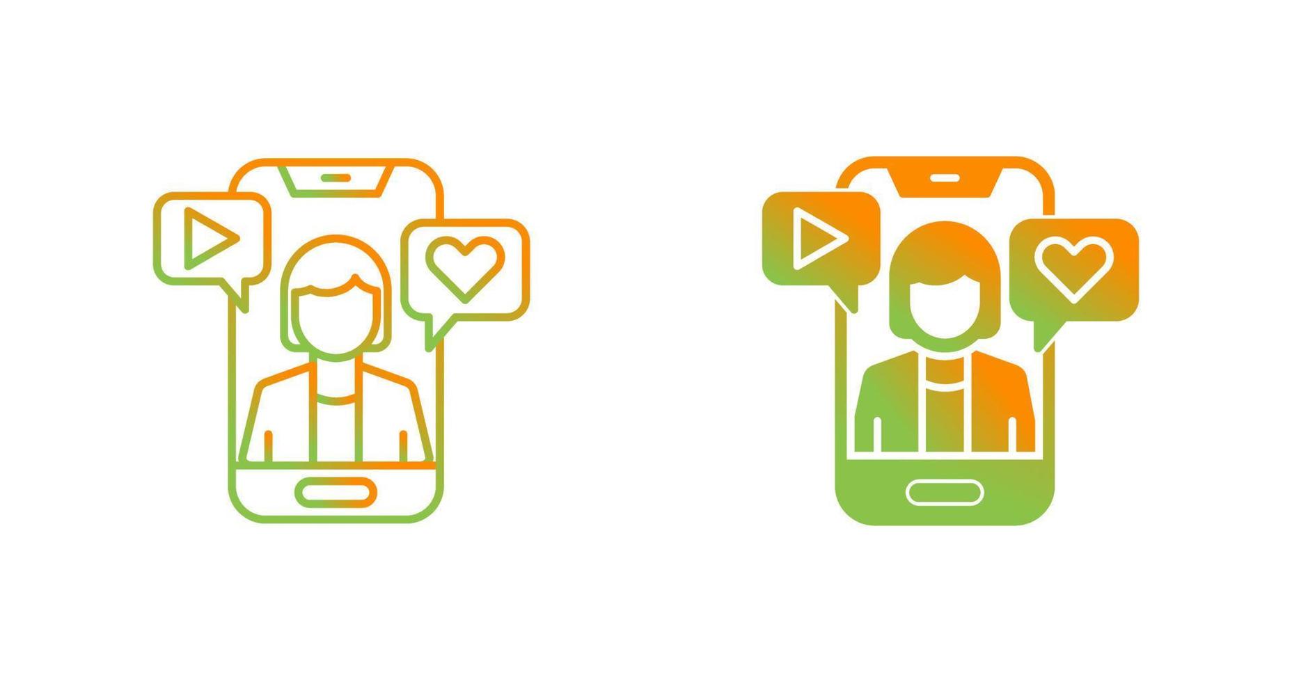 Influence Vector Icon