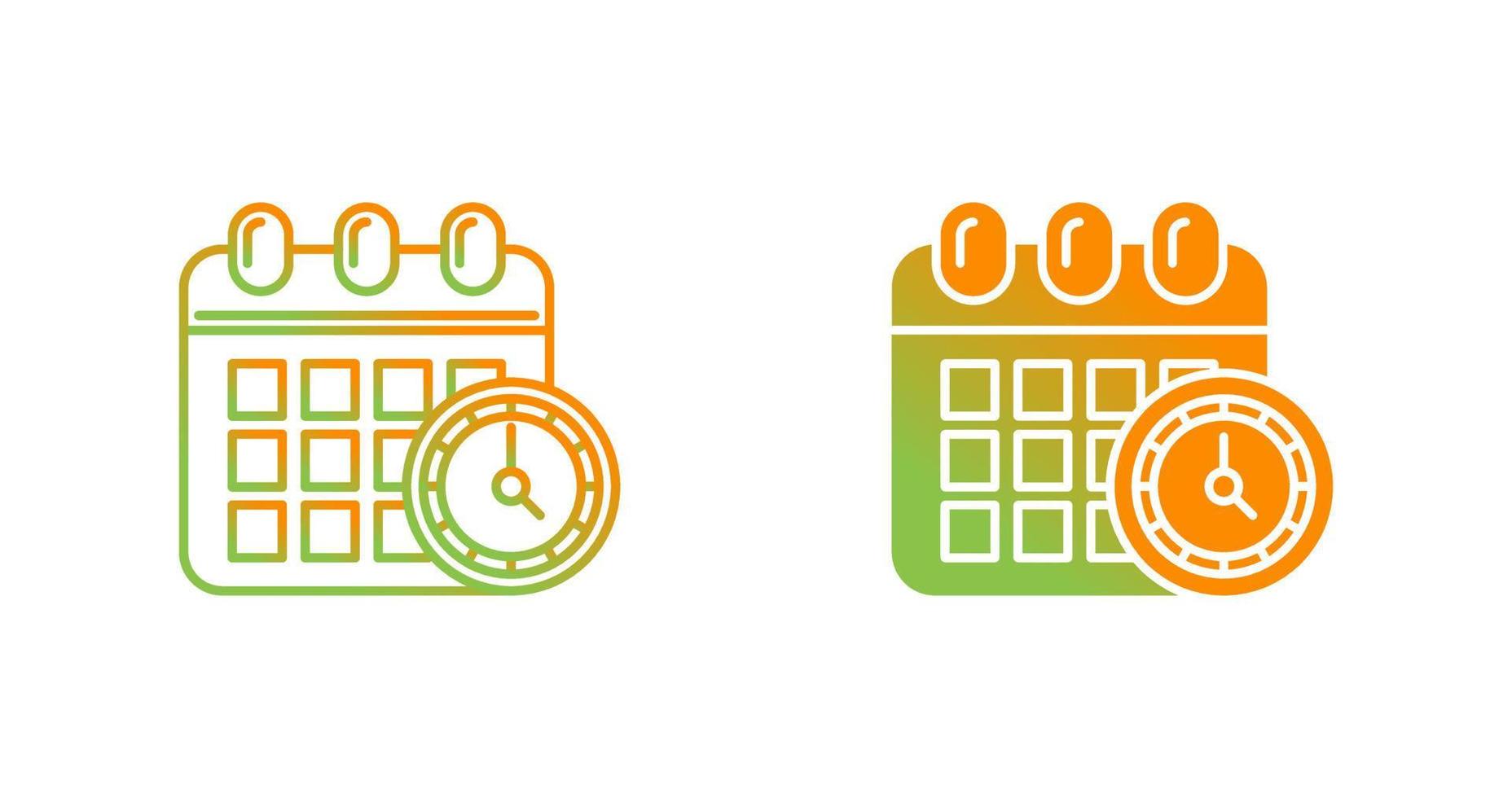 Schedule Vector Icon