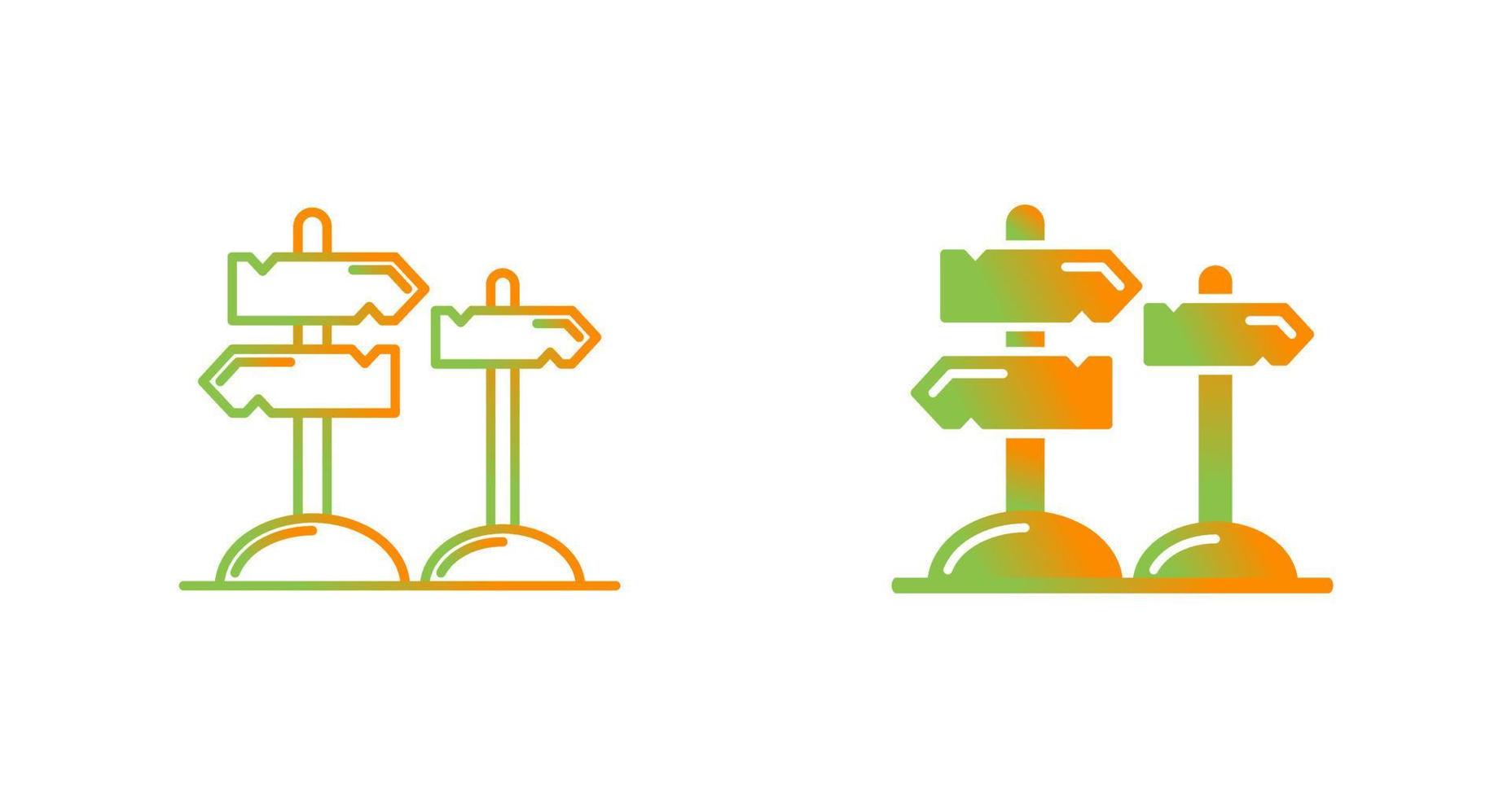 Directions Vector Icon