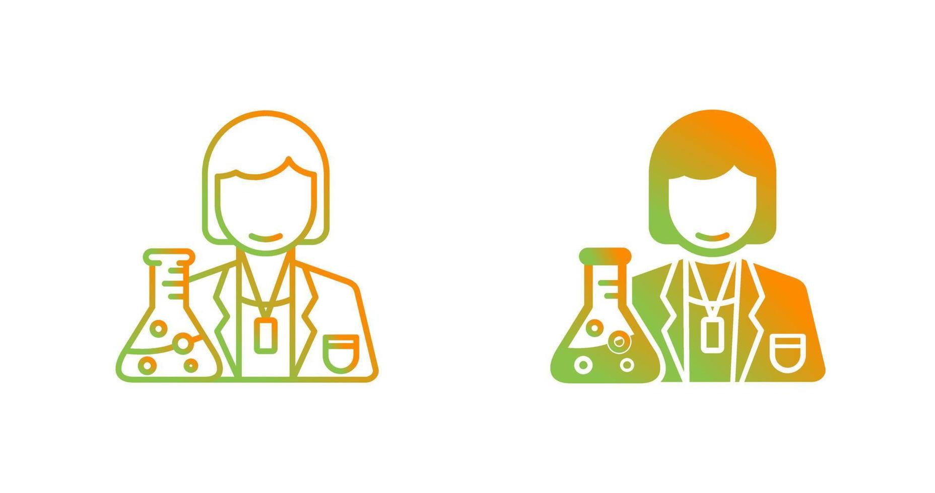 Scientist Vector Icon