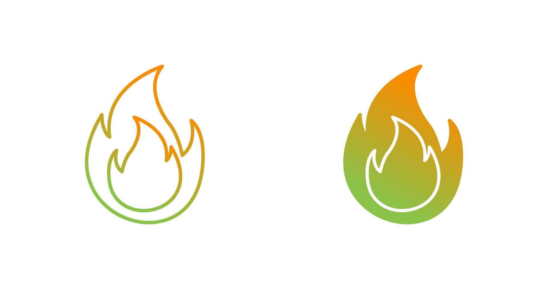 Flame Vector Icon