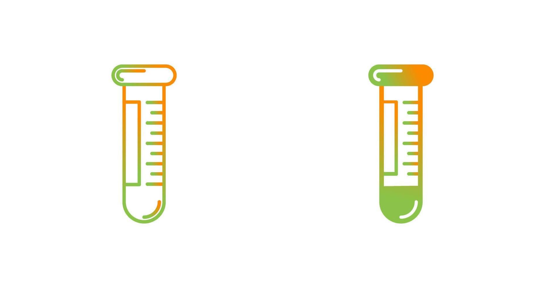 Sample Tubes Vector Icon