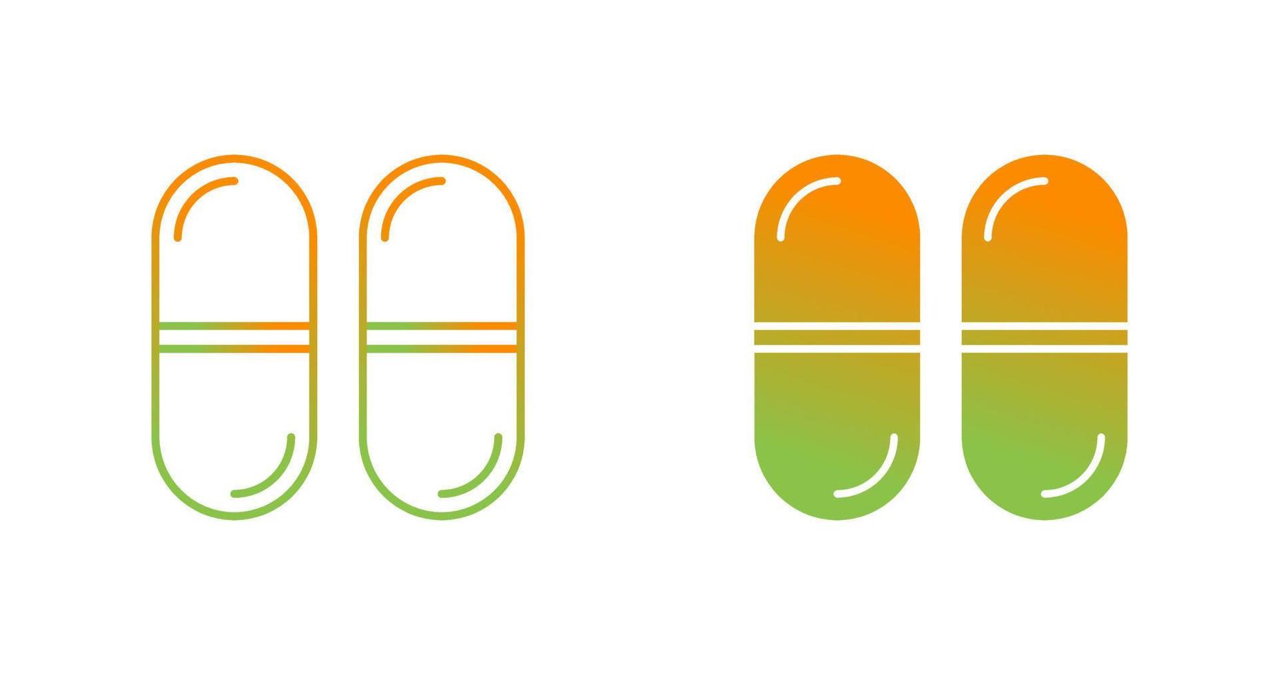 Capsules Vector Icon