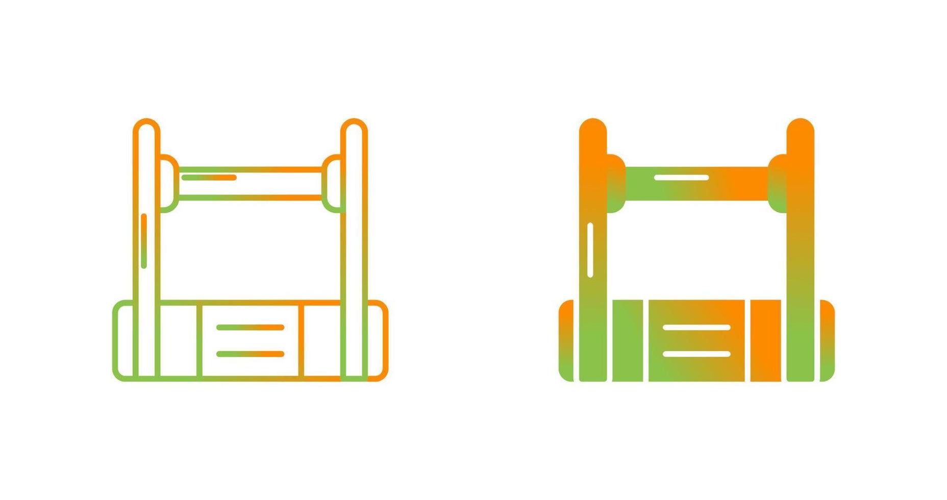 High Jump Vector Icon