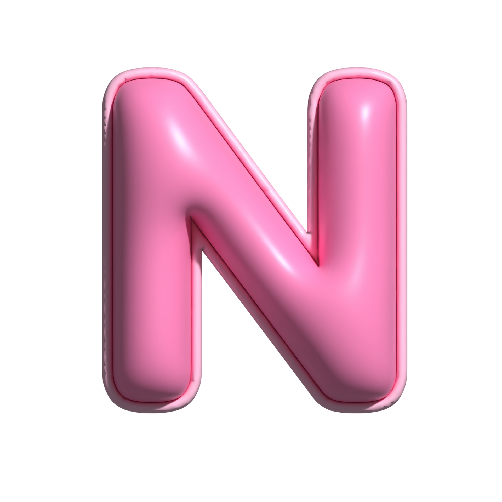 Letter N