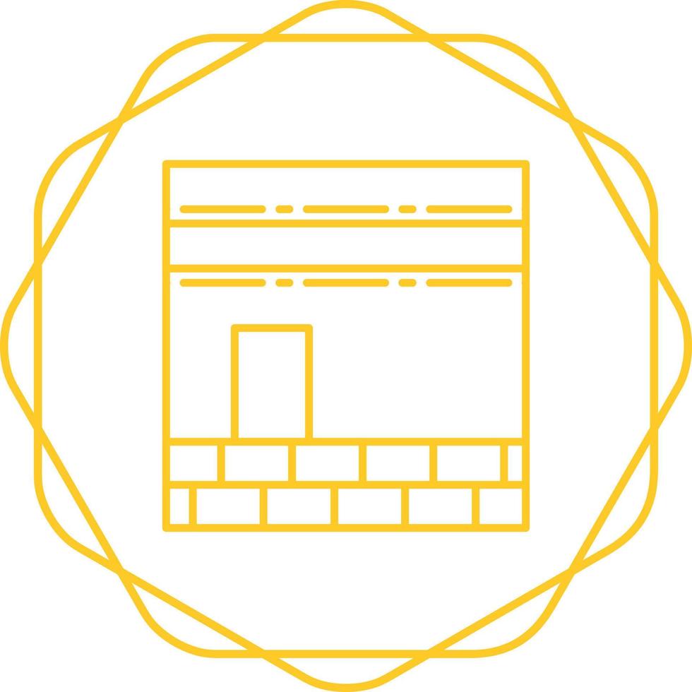 Kaaba Vector Icon