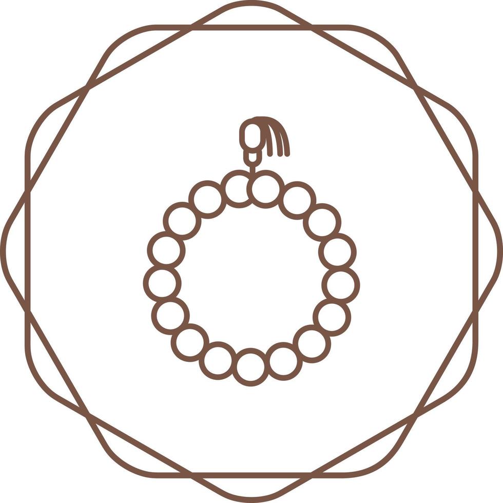 Tasbih Vector Icon