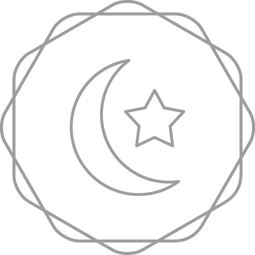 icono de vector de luna