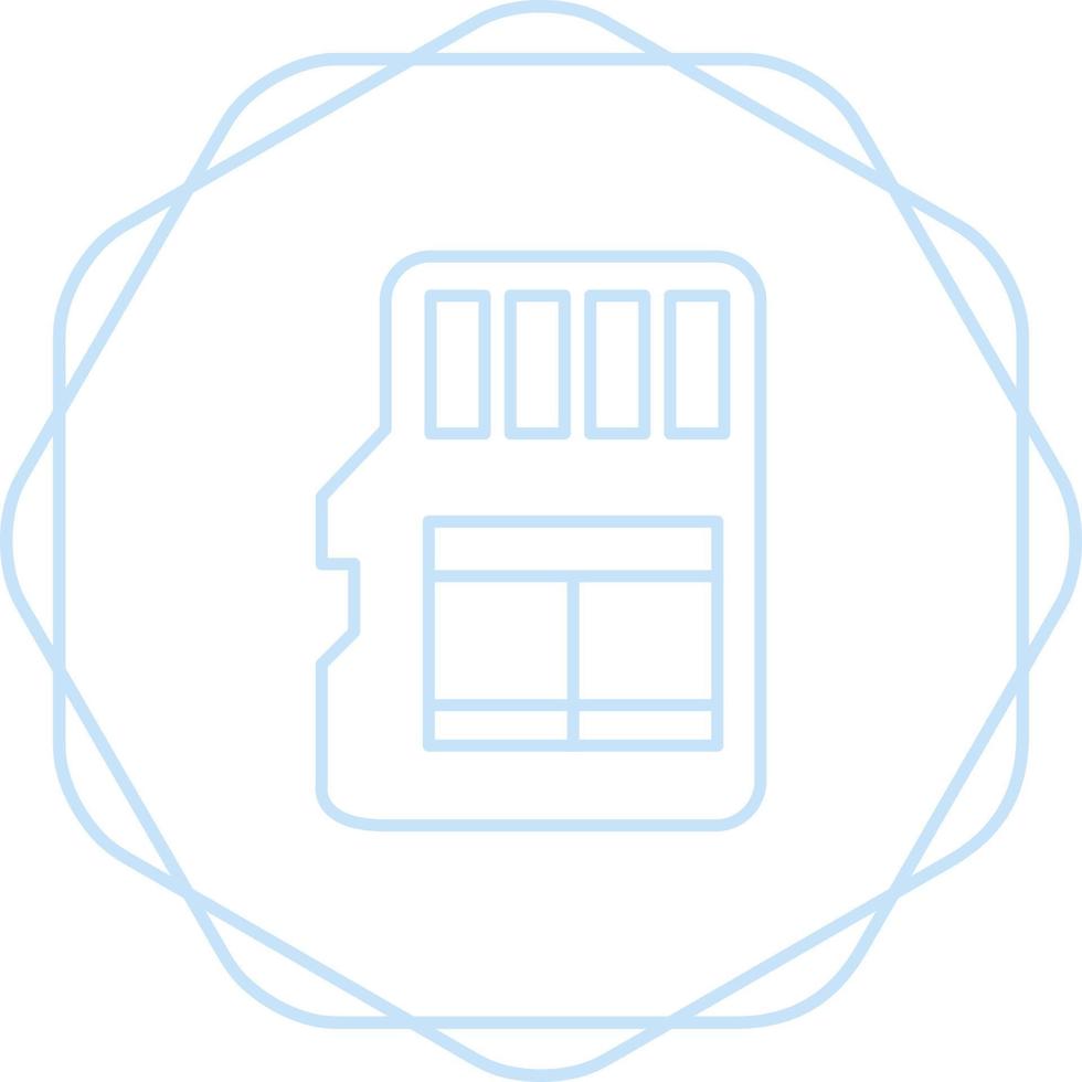 Memory Card Vector Icon