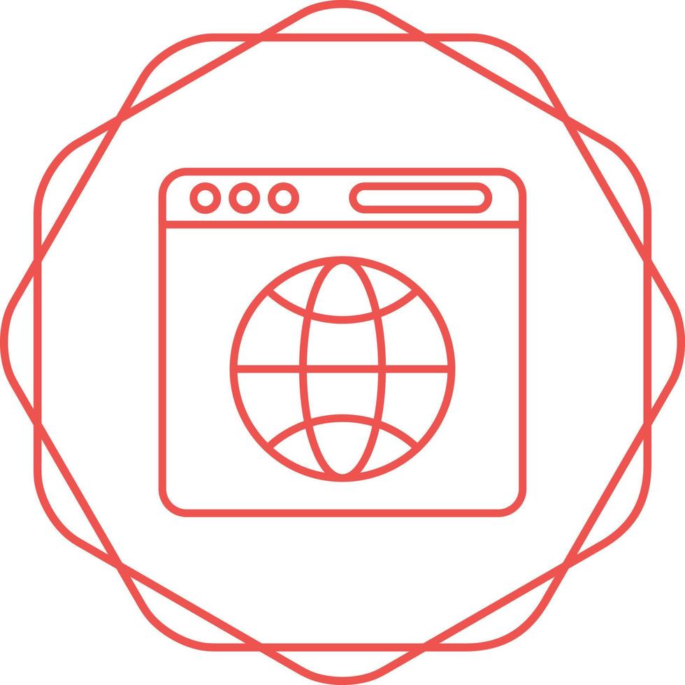 Browser Vector Icon