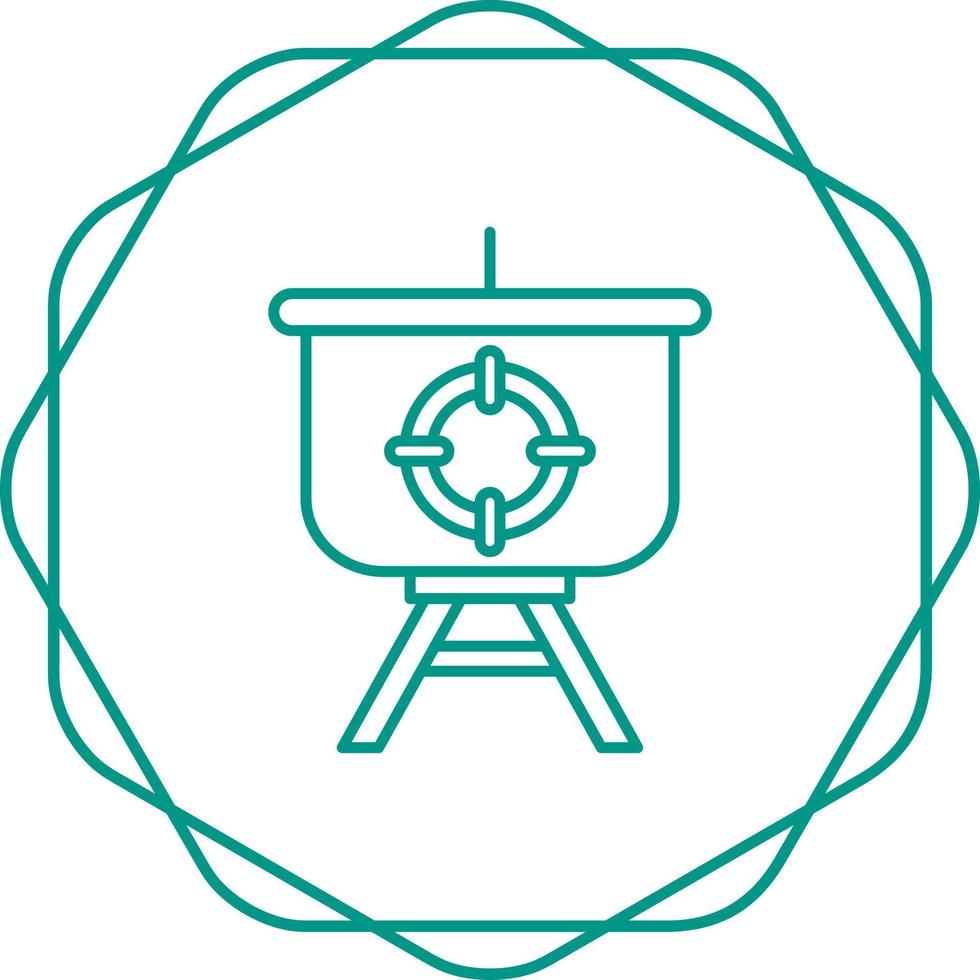 Target Presentation Vector Icon