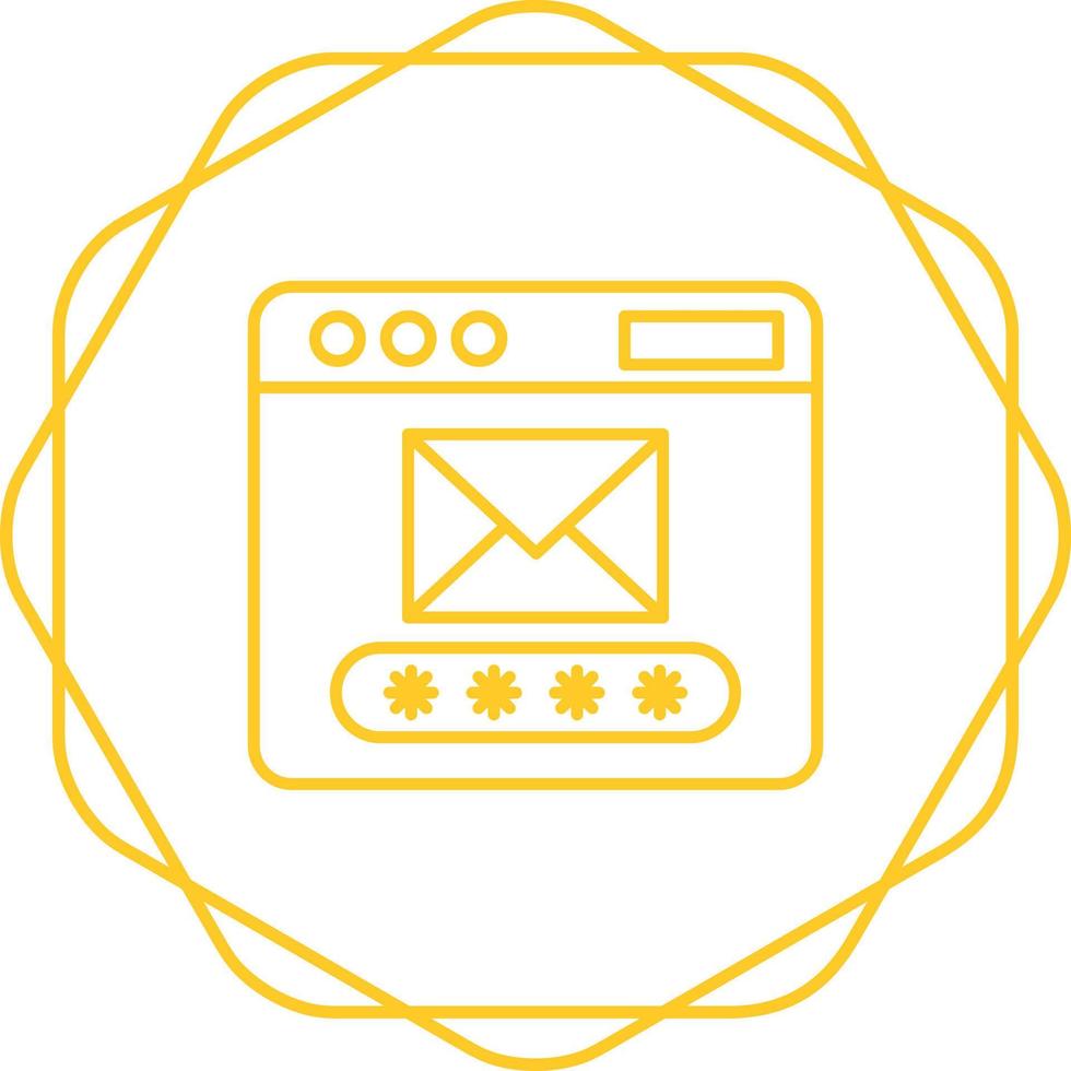 Mail Code Vector Icon