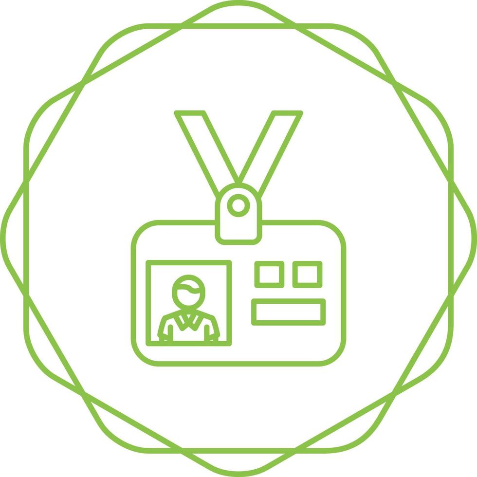 Id Card Vector Icon