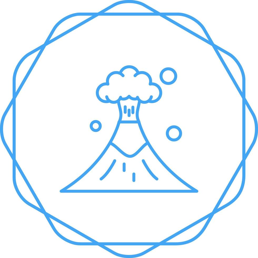 Volcano Vector Icon