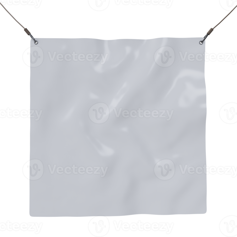 Blank banner flag png