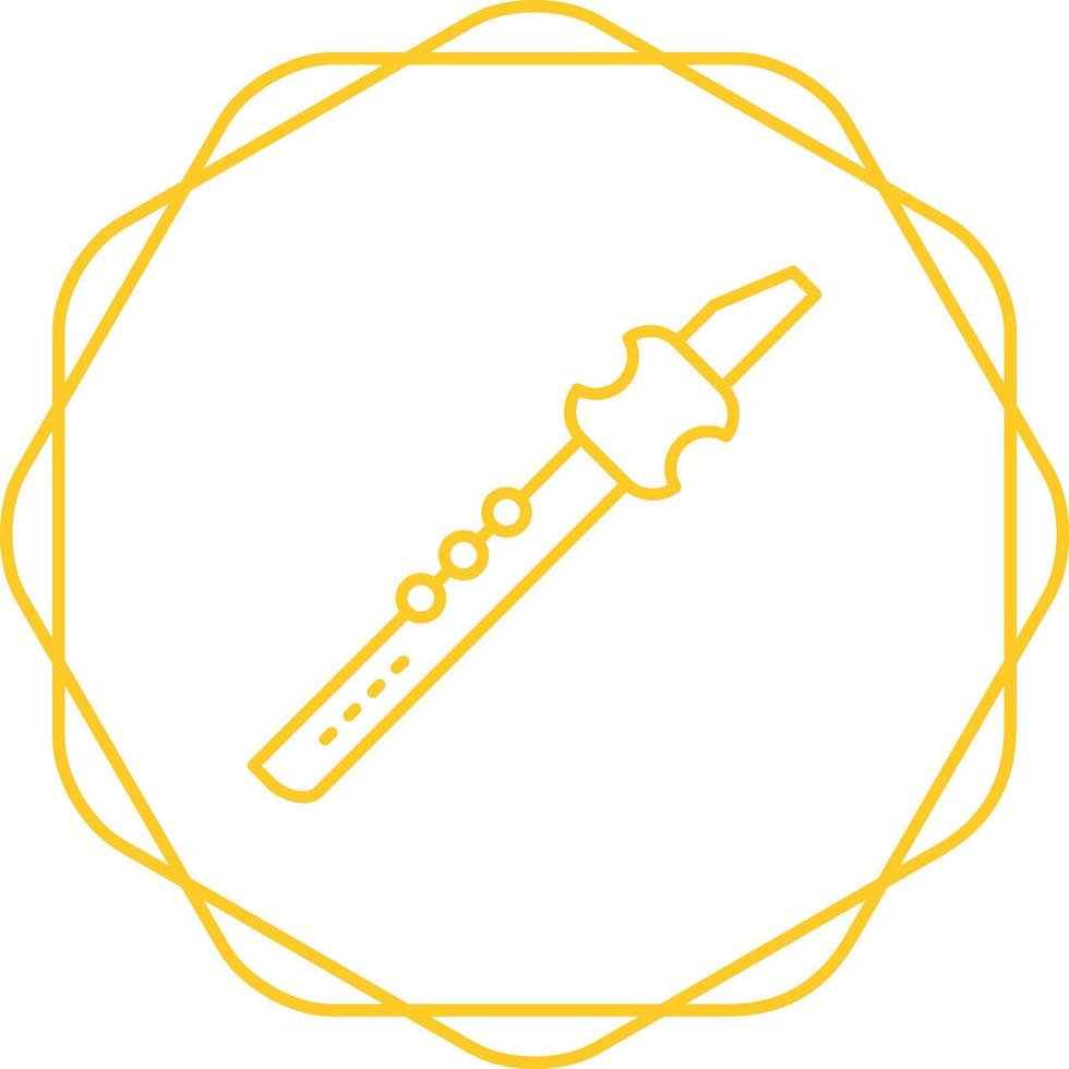 Flute Vector Icon