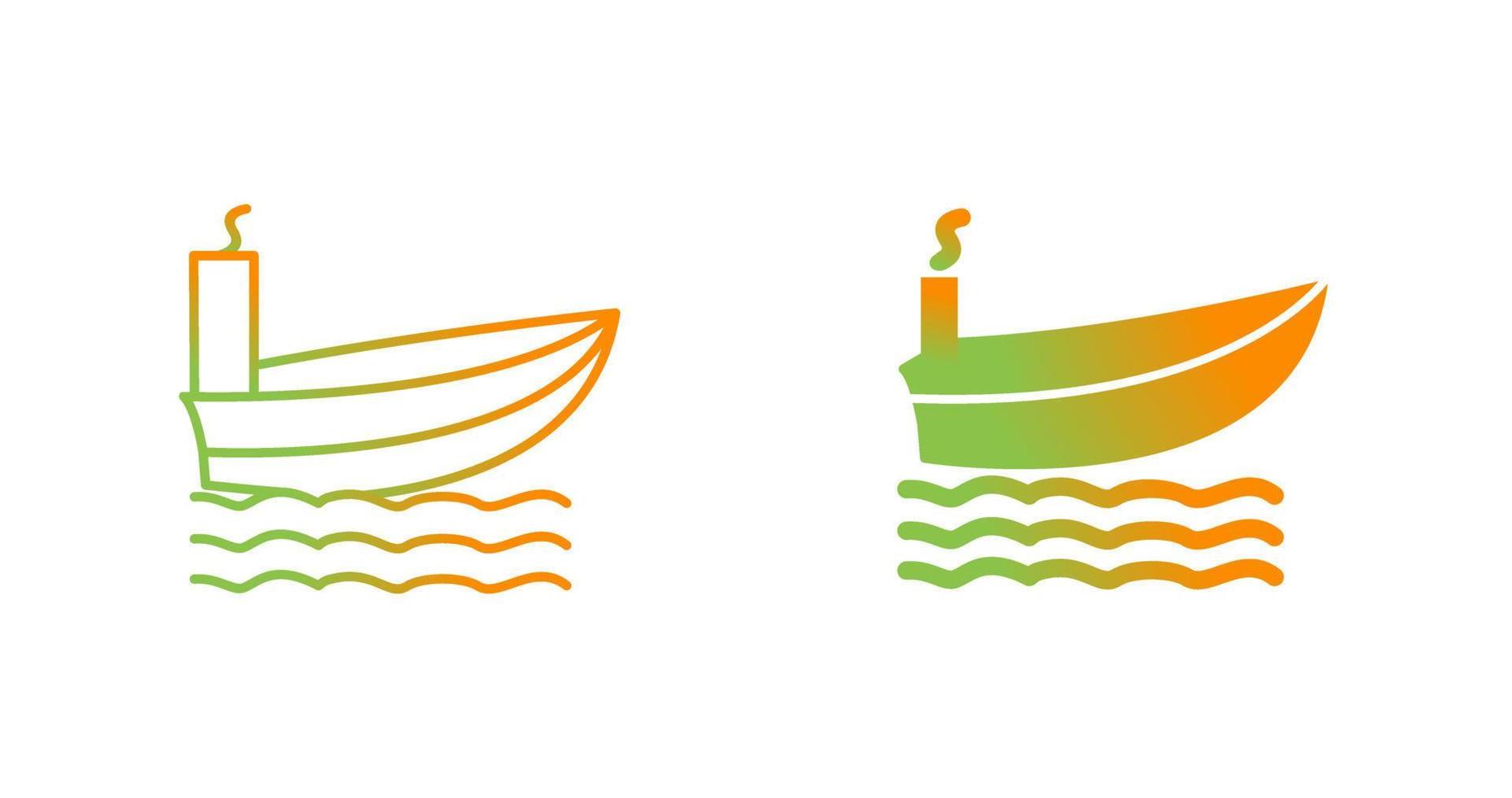 Steamship Vector Icon