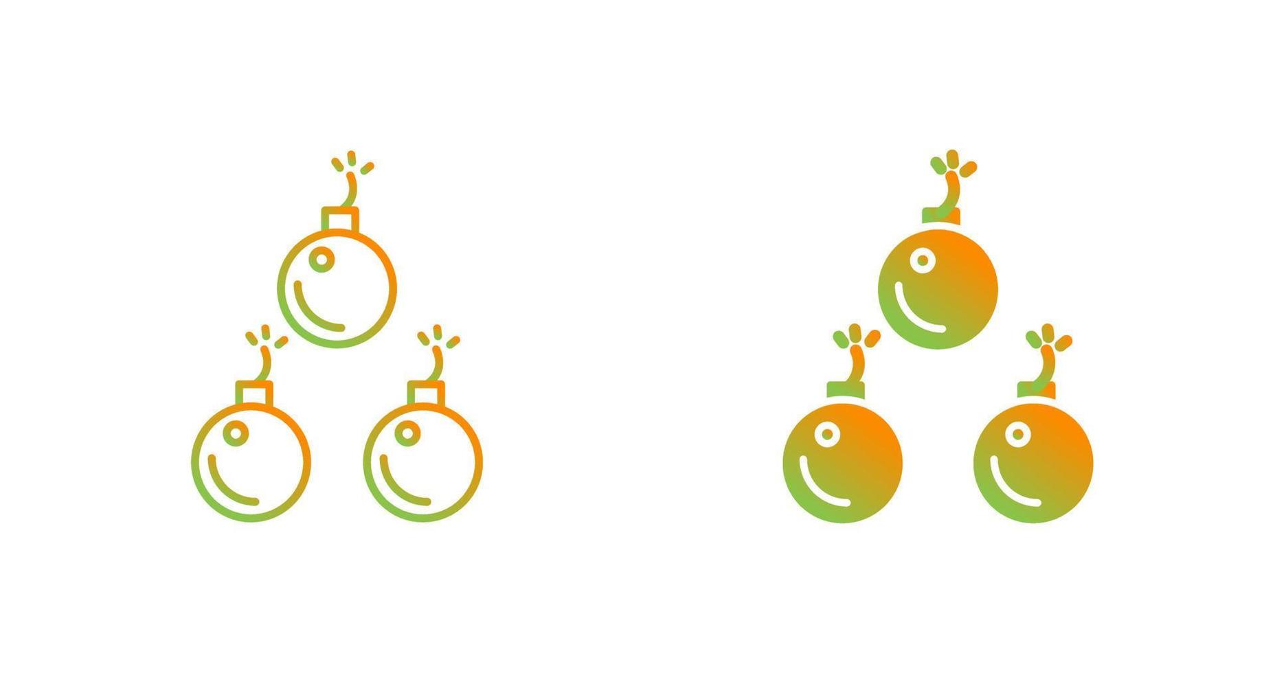 Cannon Balls Vector Icon