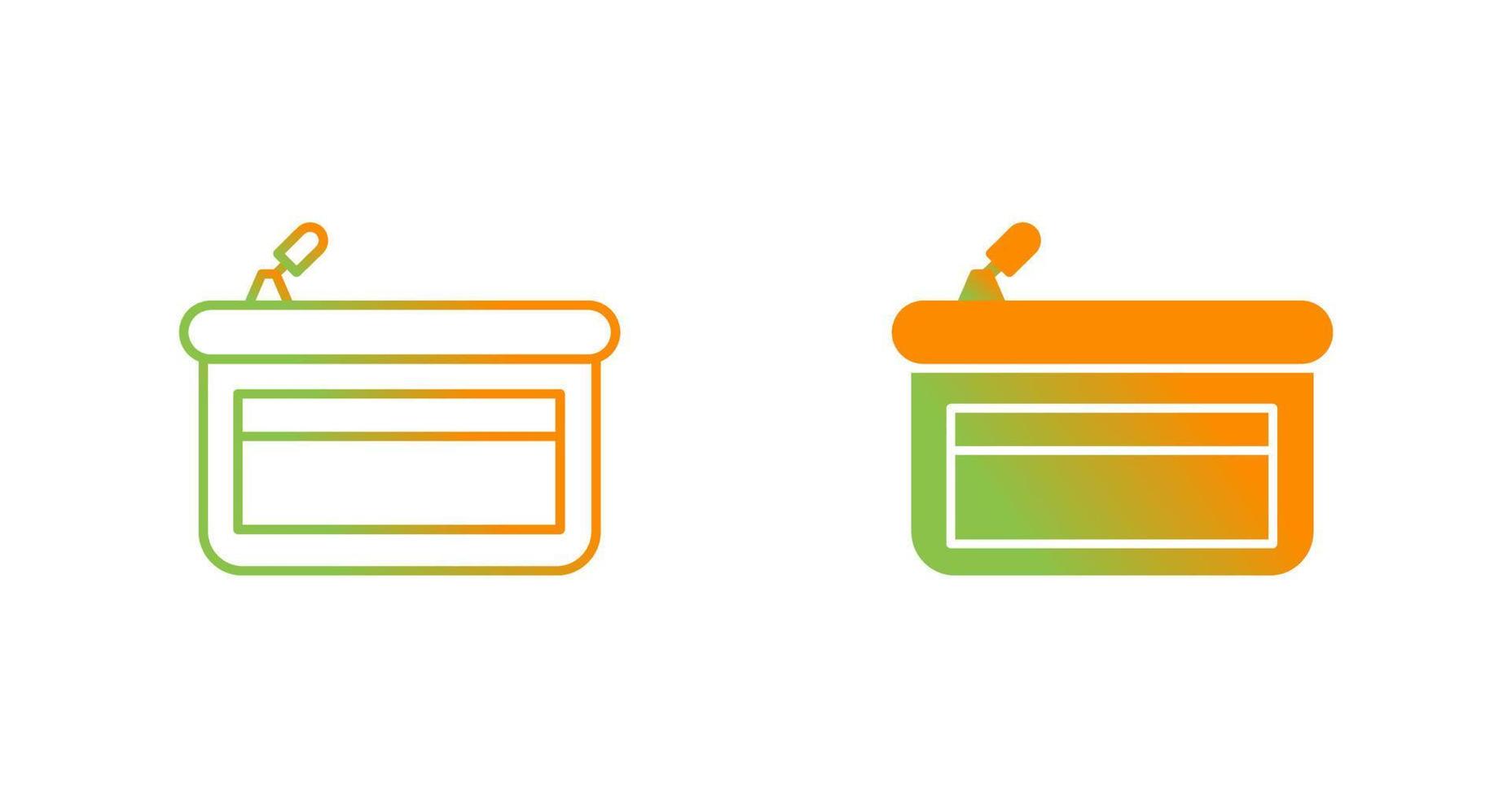Pencil Case Vector Icon
