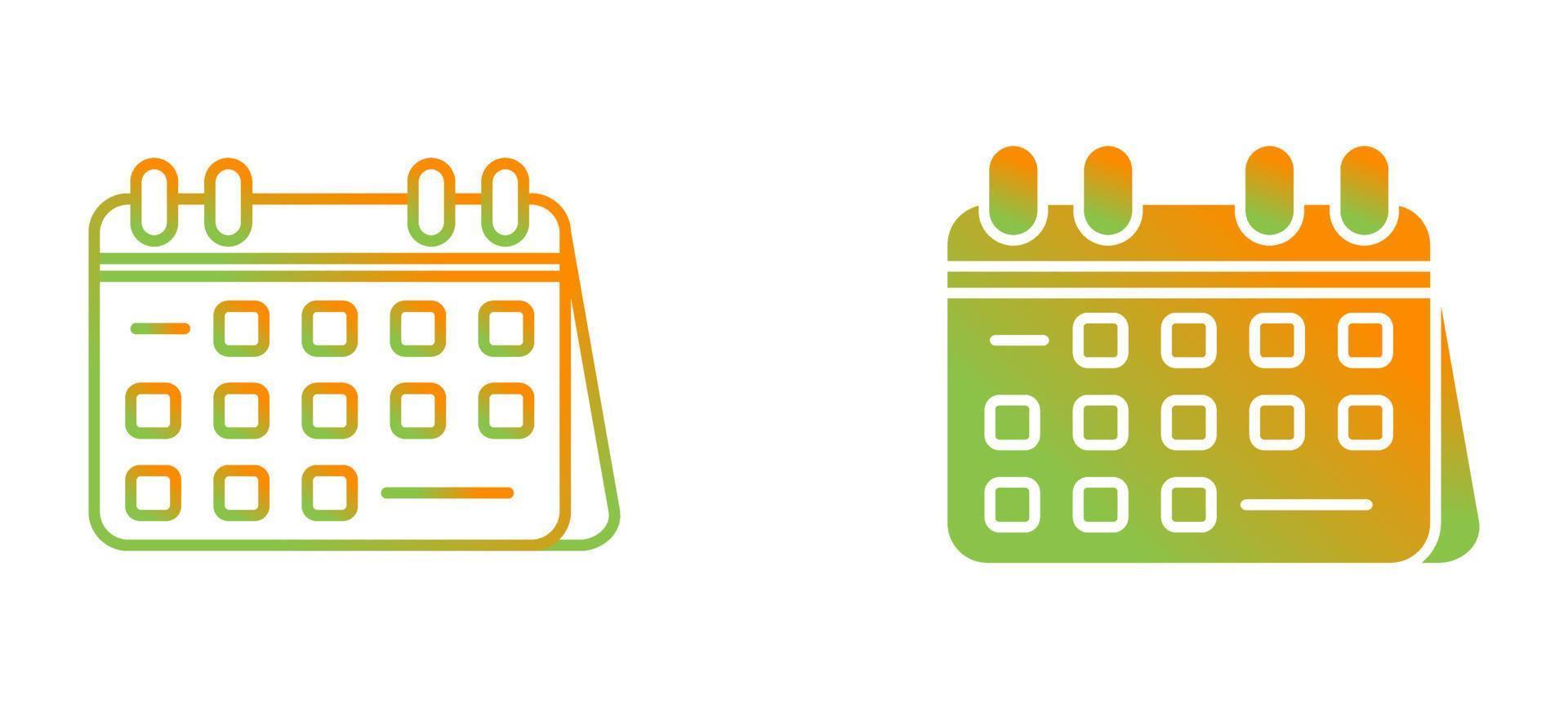Calendar Vector Icon