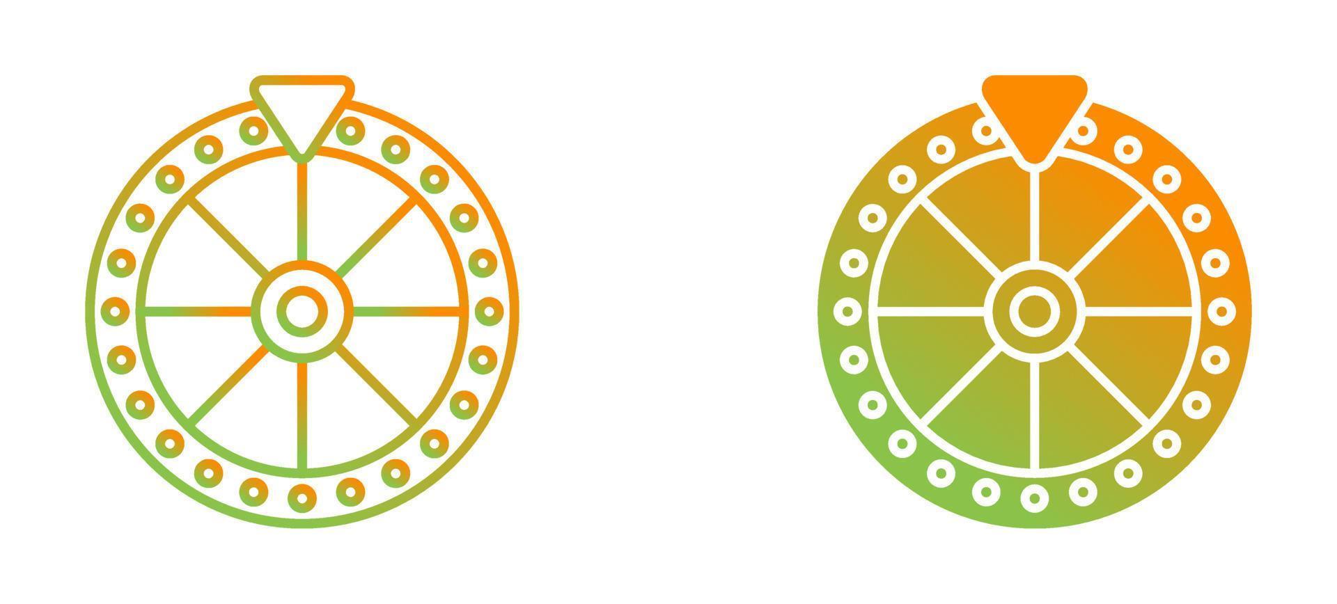 Wheel Of Fortune Vector Icon