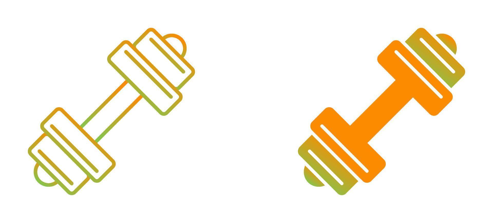 Dumbbell Vector Icon