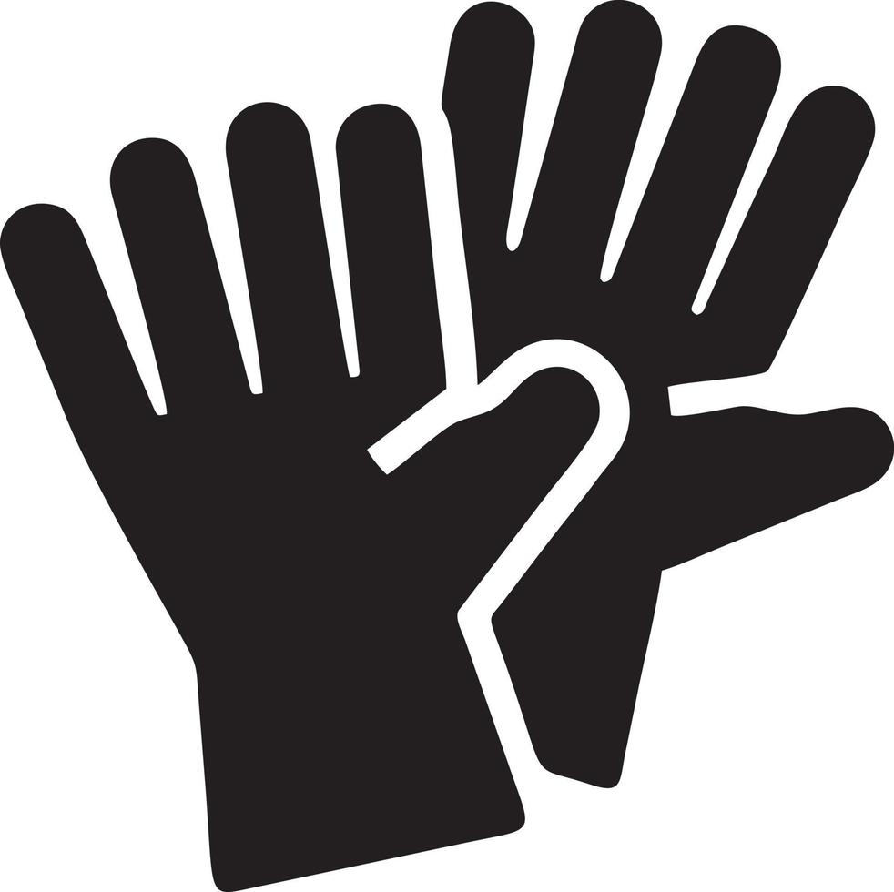 Hand icon symbol vector image. Illustration of the isolated finger hand touch human design. EPS 10