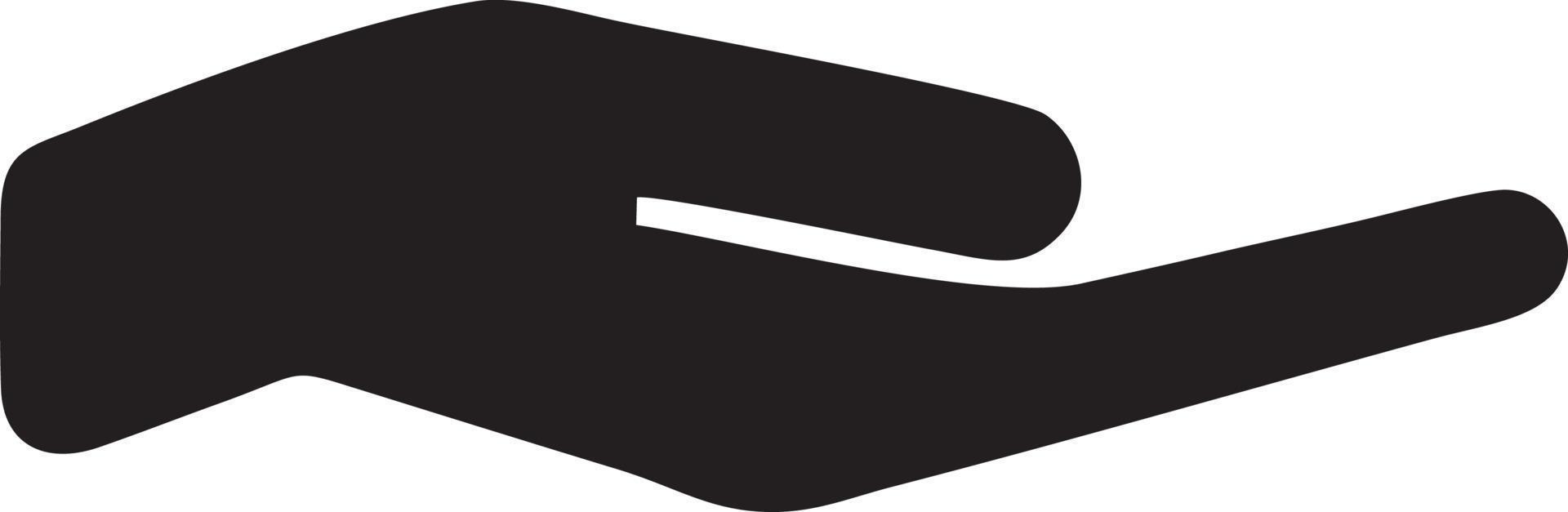 Hand icon symbol vector image. Illustration of the isolated finger hand touch human design. EPS 10