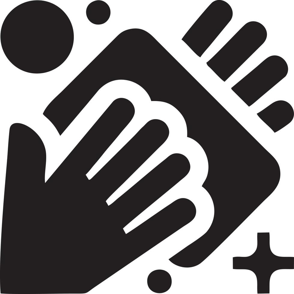 Hand icon symbol vector image. Illustration of the isolated finger hand touch human design. EPS 10