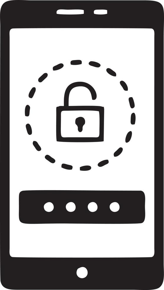 Lock security icon symbol vector image. Illustration of the key secure access system vector design. EPS 10