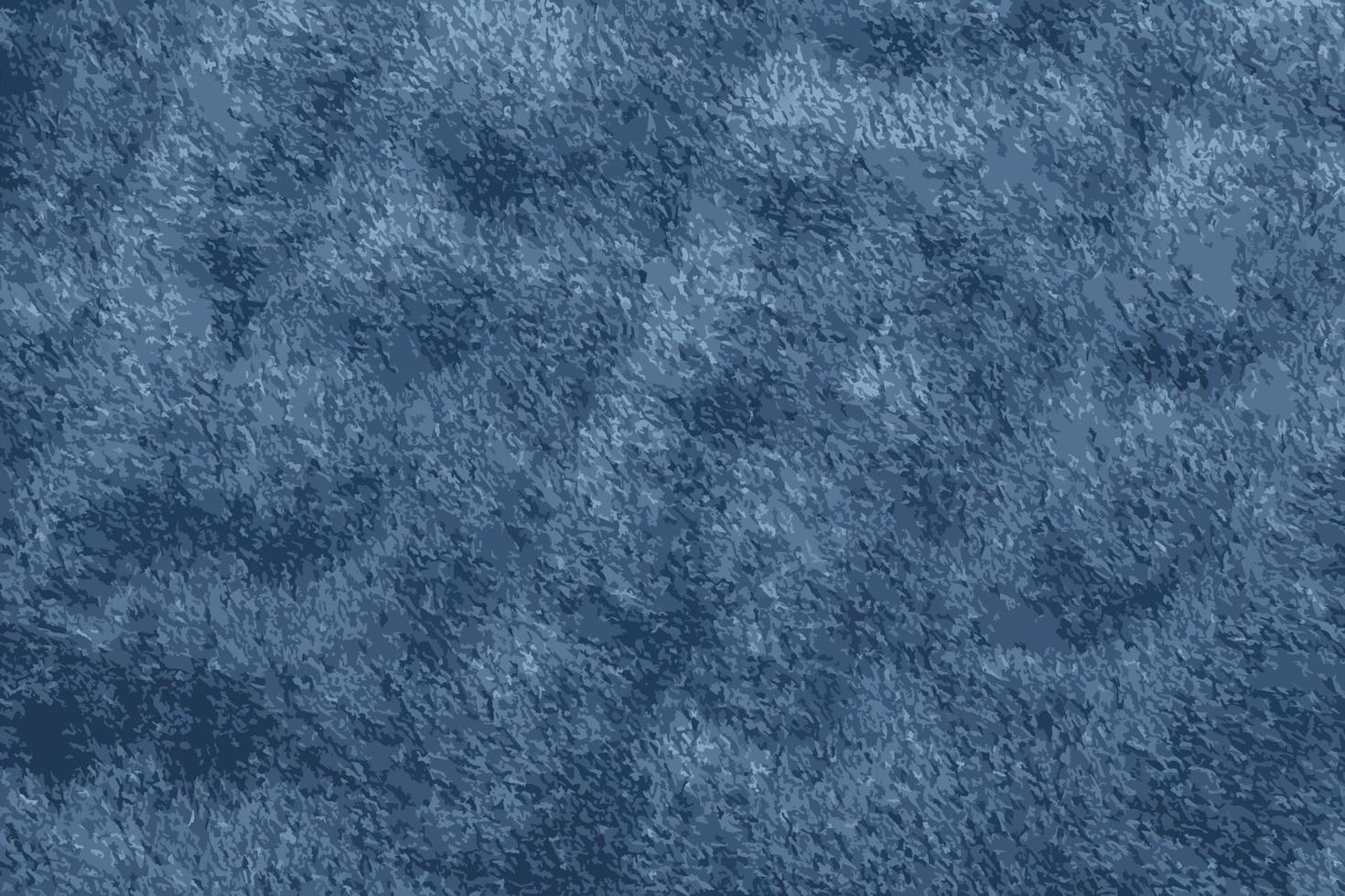 Vector illustration of blue, textured and fleecy fabric in soft carpet and velor for furniture exterior decoration. Empty homogeneous material texture and empty background.