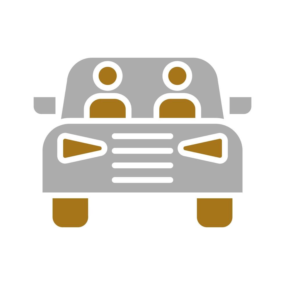 Carpool Vector Icon Style