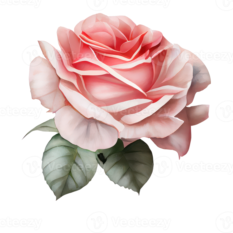 Illustration of watercolor roses png