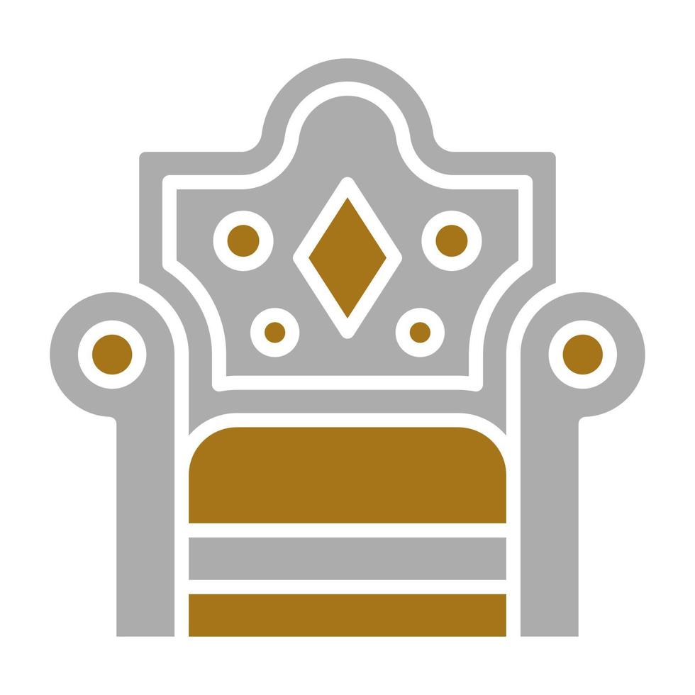 Throne Vector Icon Style