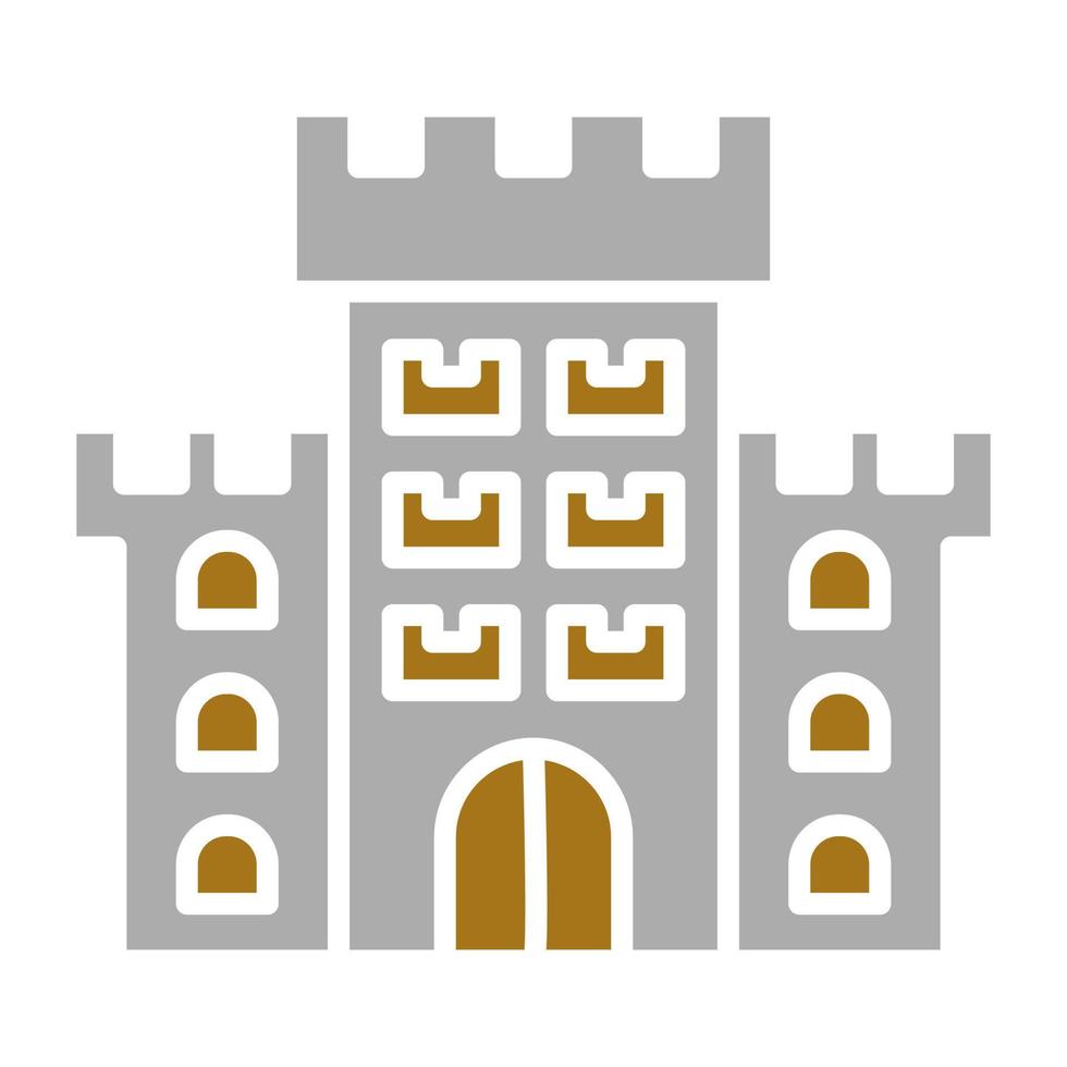 Castle Vector Icon Style