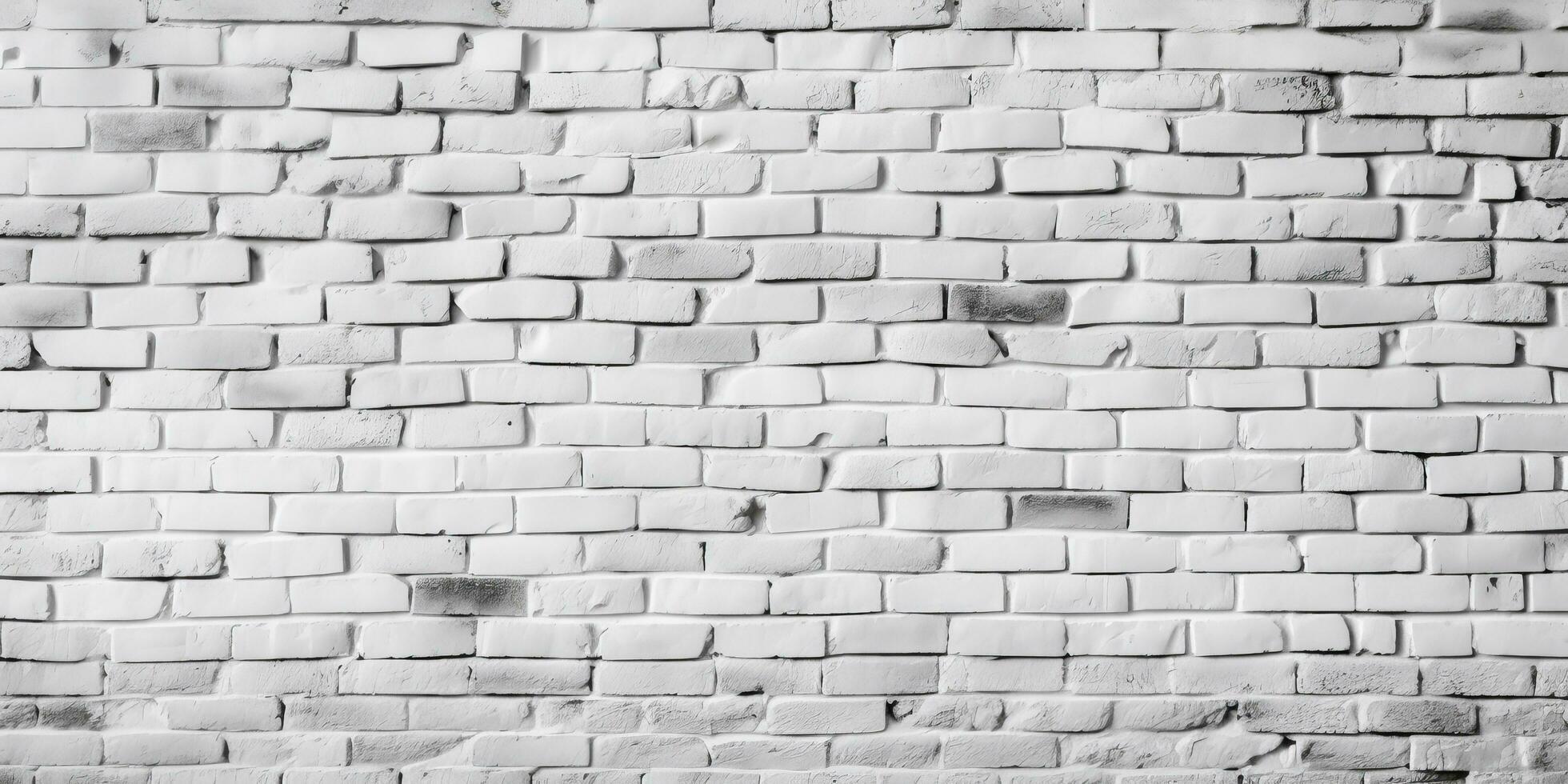 White Grey Brick Wall Dark background - Stone Wallpaper Cement Concrete photo