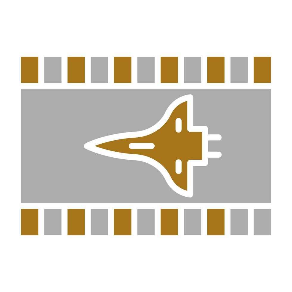 Sci fi Movie Vector Icon Style
