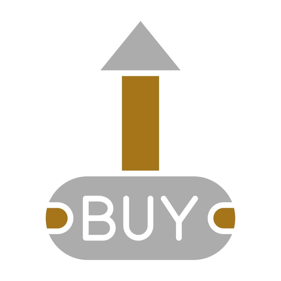 Buy Stocks Vector Icon Style