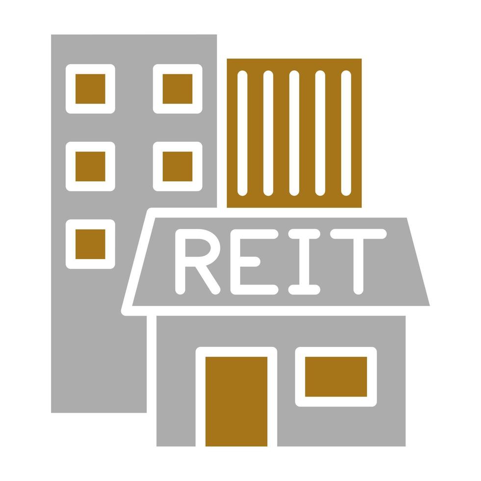 Reit Vector Icon Style