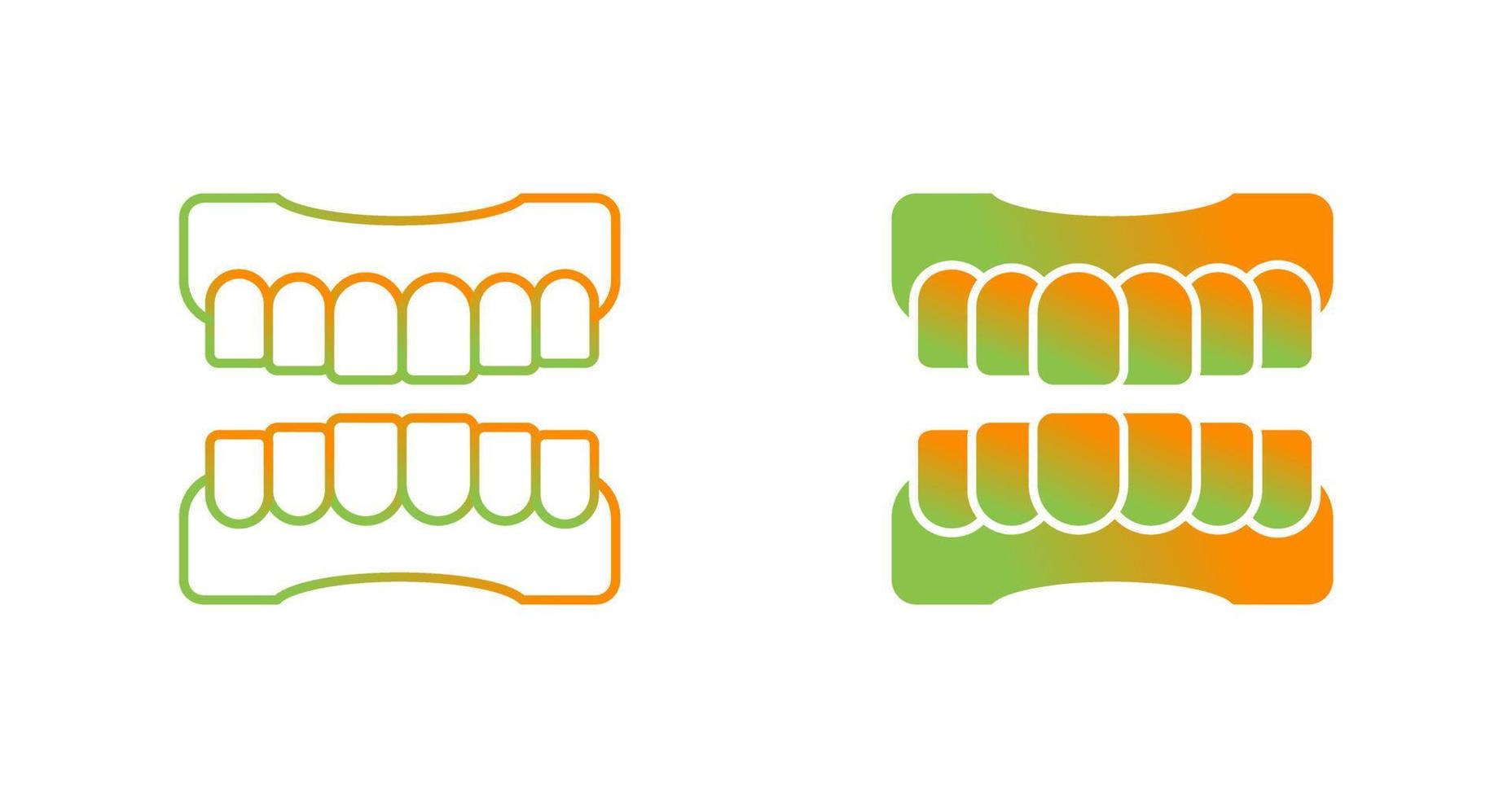 Denture Vector Icon