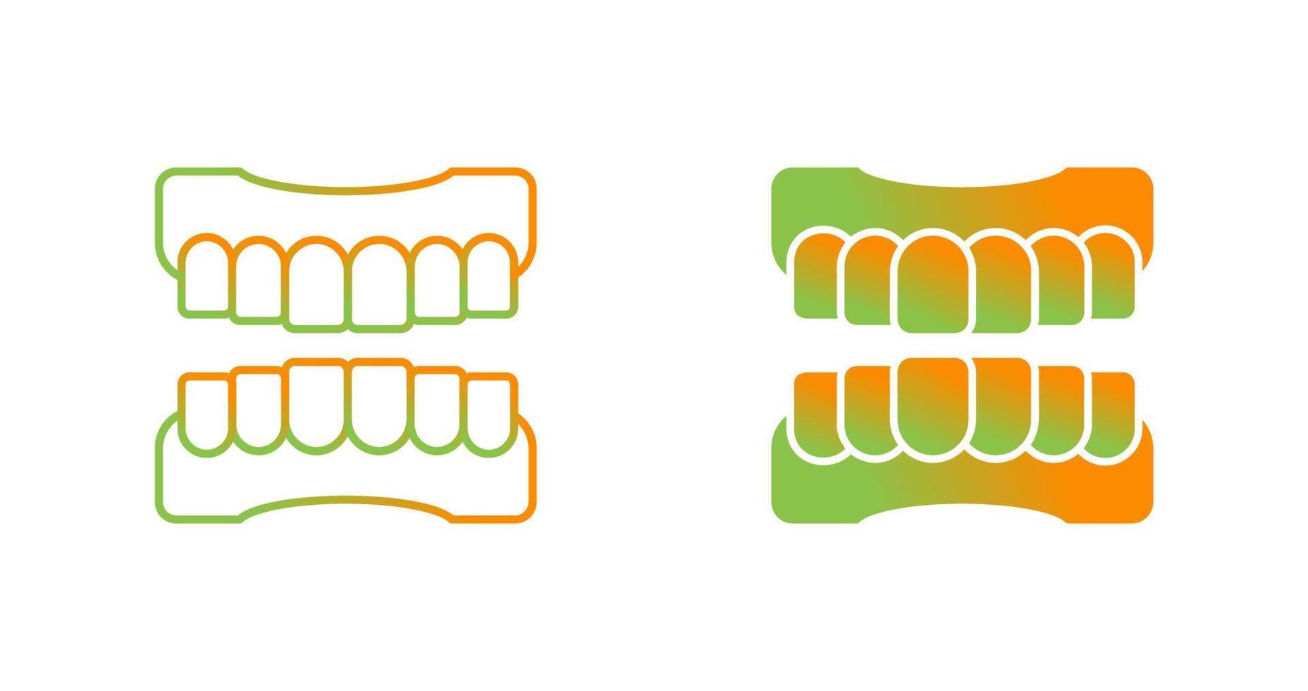 Denture Vector Icon