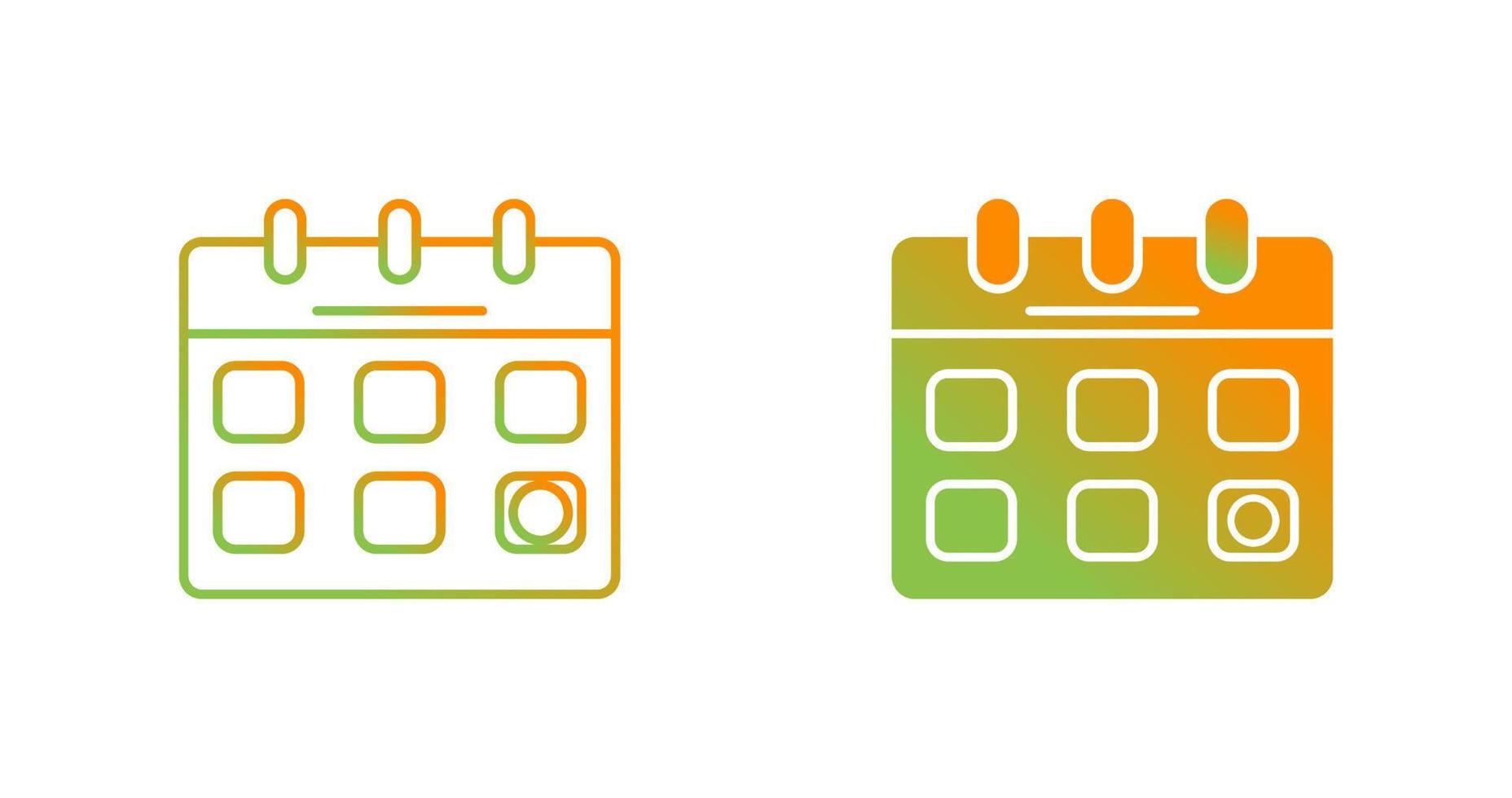 Calendar Vector Icon