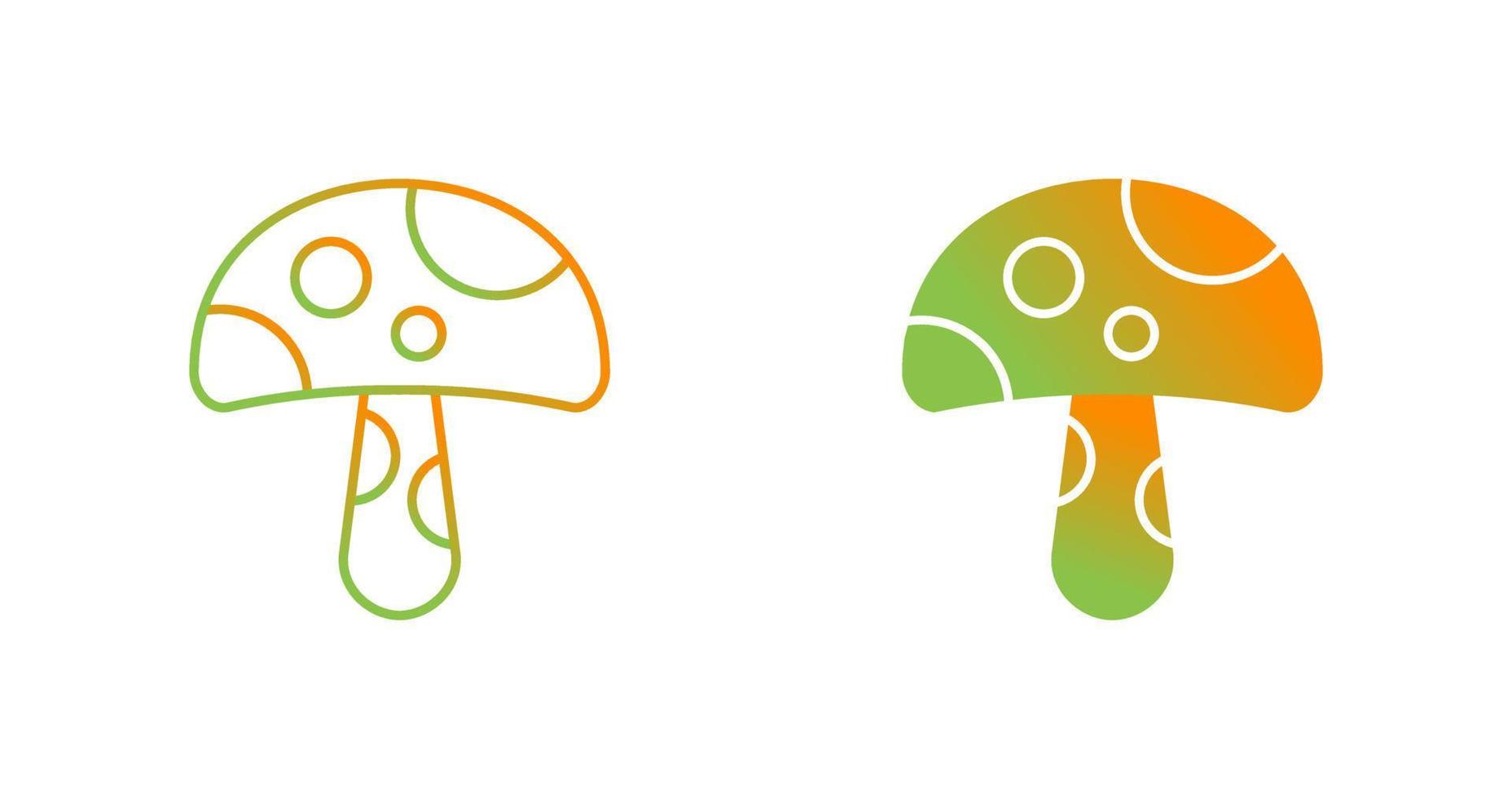 Mushroom Vector Icon